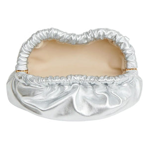 Mansur Gavriel - Mini bolso de mano Cloud Clutch | Plateado