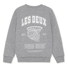 Les Deux - Sudadera de algodón orgánico con capucha | Gris