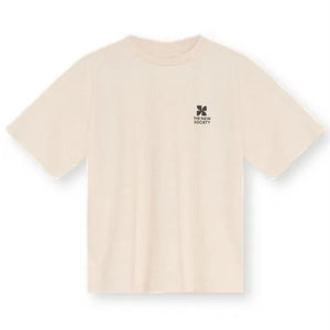 Camiseta con el logo de The New Society - TNS | Blanca