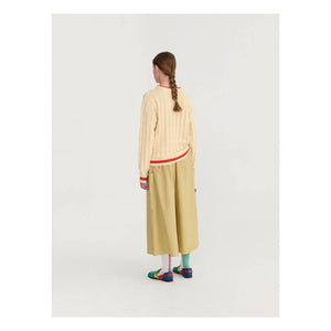 Bobo Choses - Pantalón de algodón orgánico Paper Touch | Beige