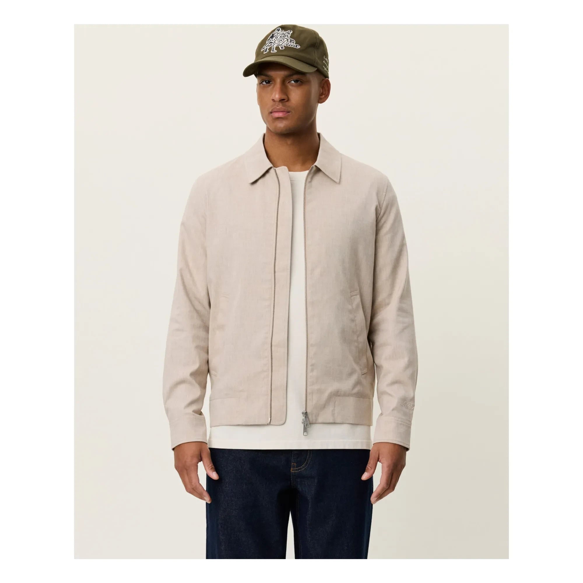 Les Deux - Chaqueta Coach Como | Beige