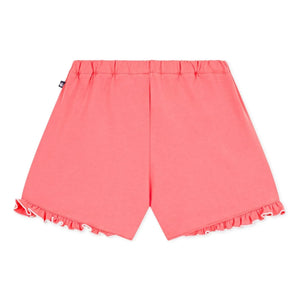 Petit Bateau - Pantalones cortos con volantes | Coral