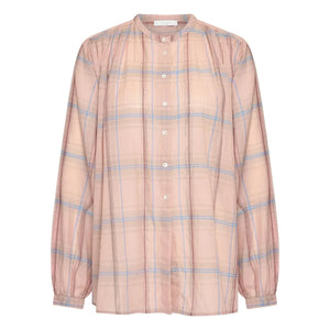 By Bar - Blusa de algodón orgánico Nyka | Rosa empolvado