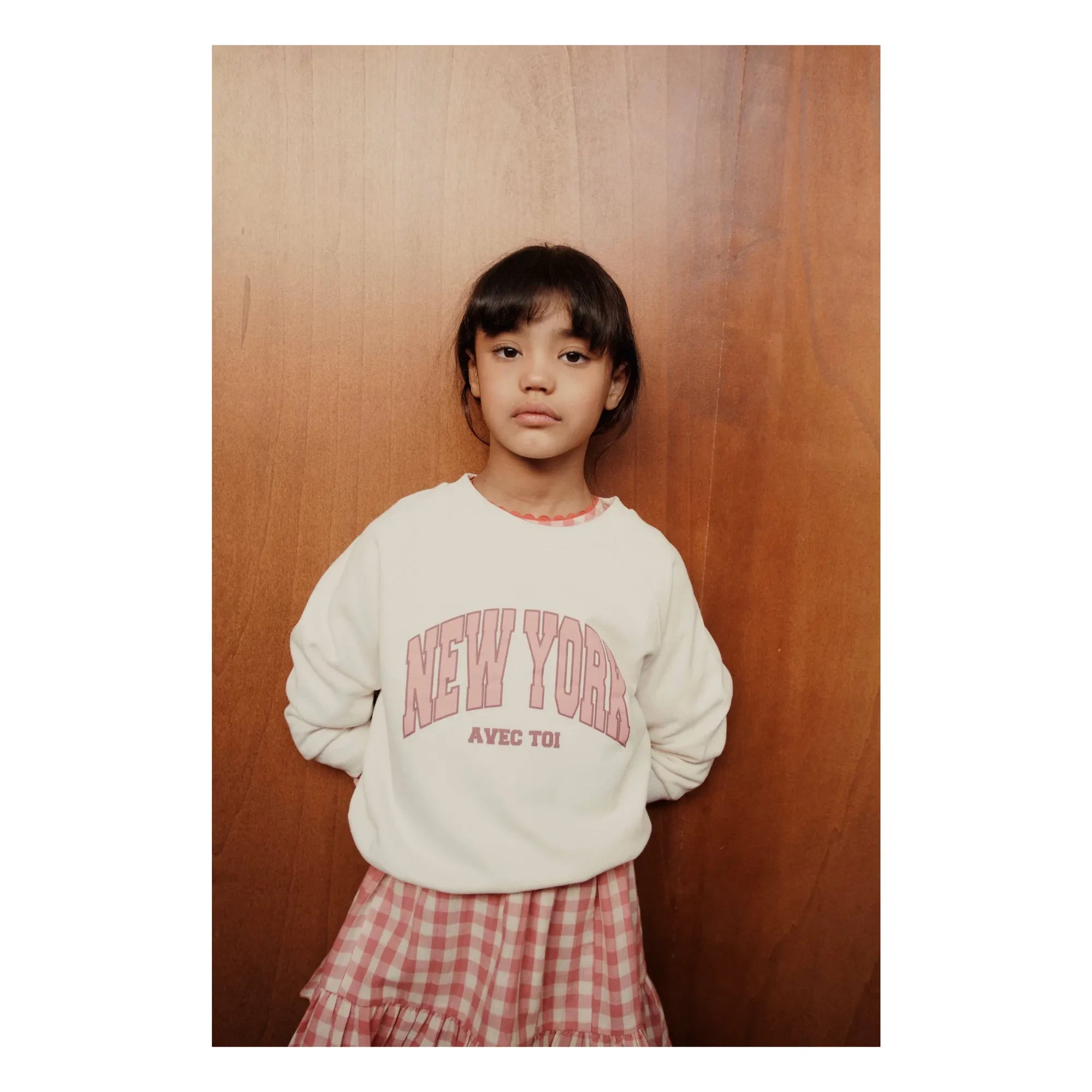 Emile et Ida - Sudadera New York algodón orgánico | Crema