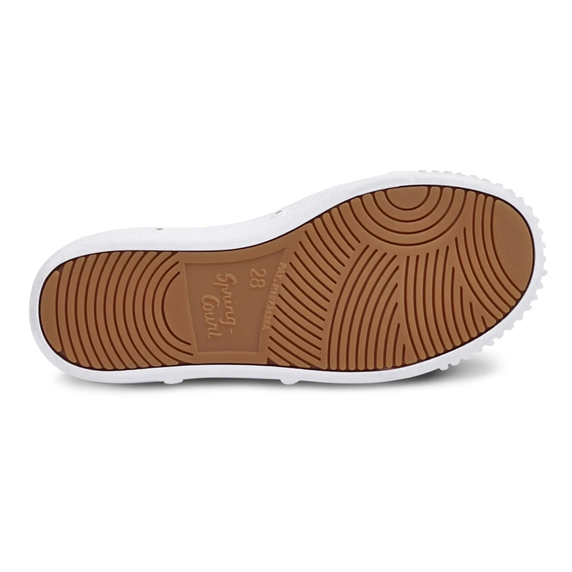 Spring Court - Zapatillas bajas de piel Nappa G2 con velcro | Azul marino