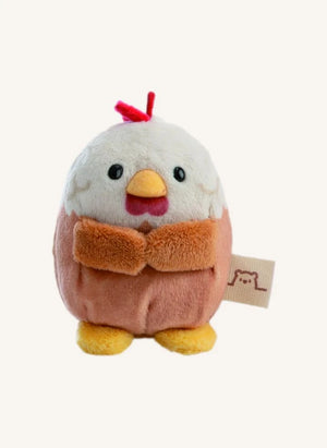 Nici - Muñeco de peluche Keko Gallo dentro de su disfraz de golosina | Blanco