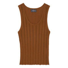 Bompard - Camiseta sin mangas de algodón | Marrón