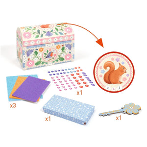 Djeco - Caja decorativa "Precious Treasures"