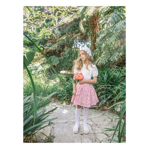 Tutu du Monde - Poets Meadow çiçekli etek | Pembe