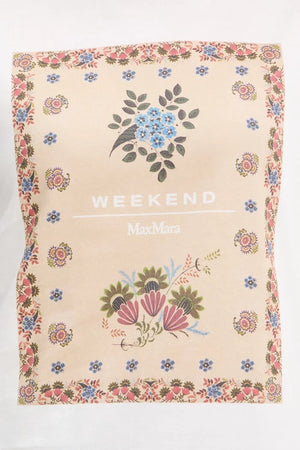 Camiseta de algodón Weekend Max Mara PANTERA