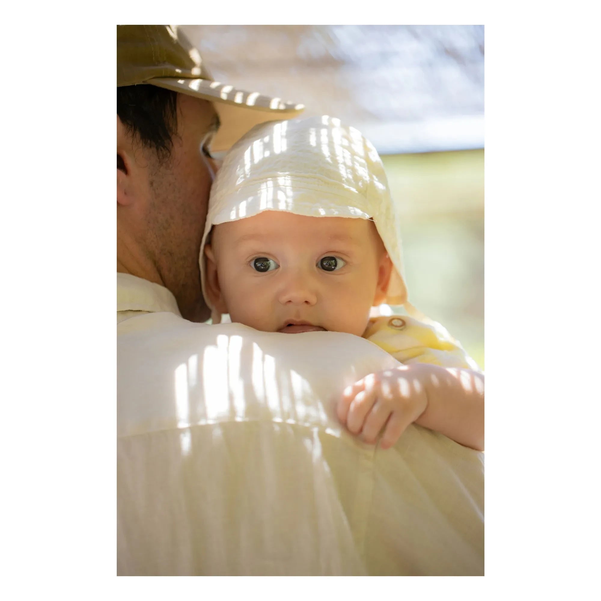 1+ in the family - Gorro Pirgos Seersucker | Crudo