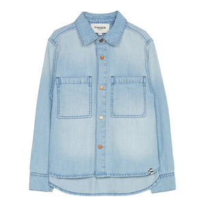 Finger in the nose - Enara camisa | Denim blanqueado