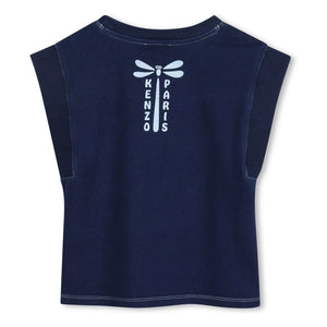 Kenzo - Top Kenzo Garden Libellule | Azul Oscuro