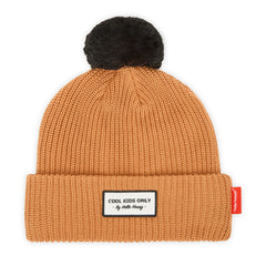 Hello Hossy - Colorblock organik pamuk şapka | Camel