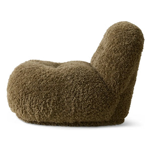 HKliving - Sillón Meloa | Marrón topo
