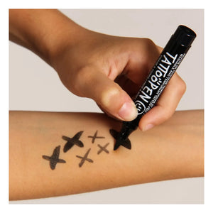 Nailmatic Kids - Bolígrafo de tatuajes | Negro