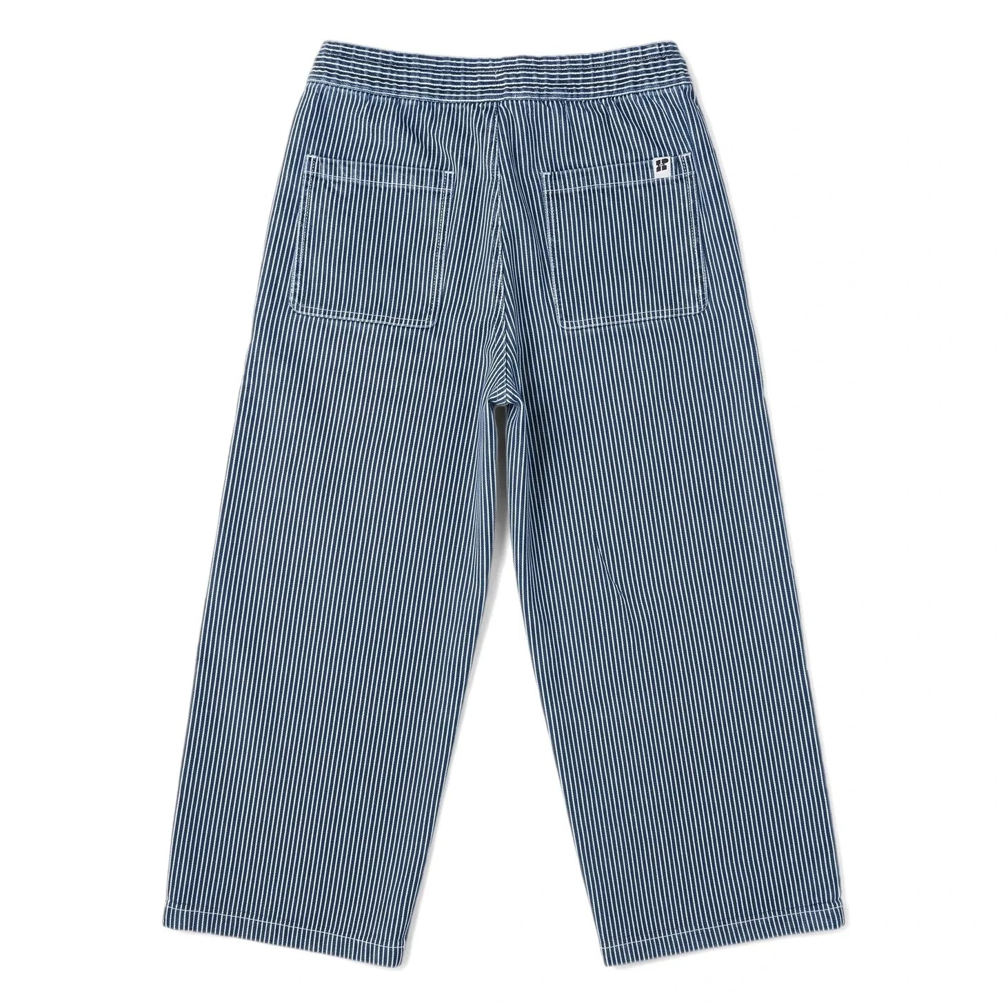 Hundred Pieces - Pantalón Biggy Rayado | Azul
