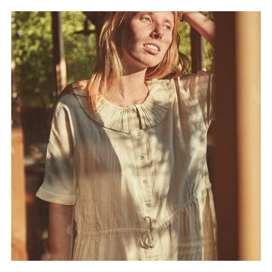 Poudre Organic - Vestido Camarine - Colección Mujer | Crema