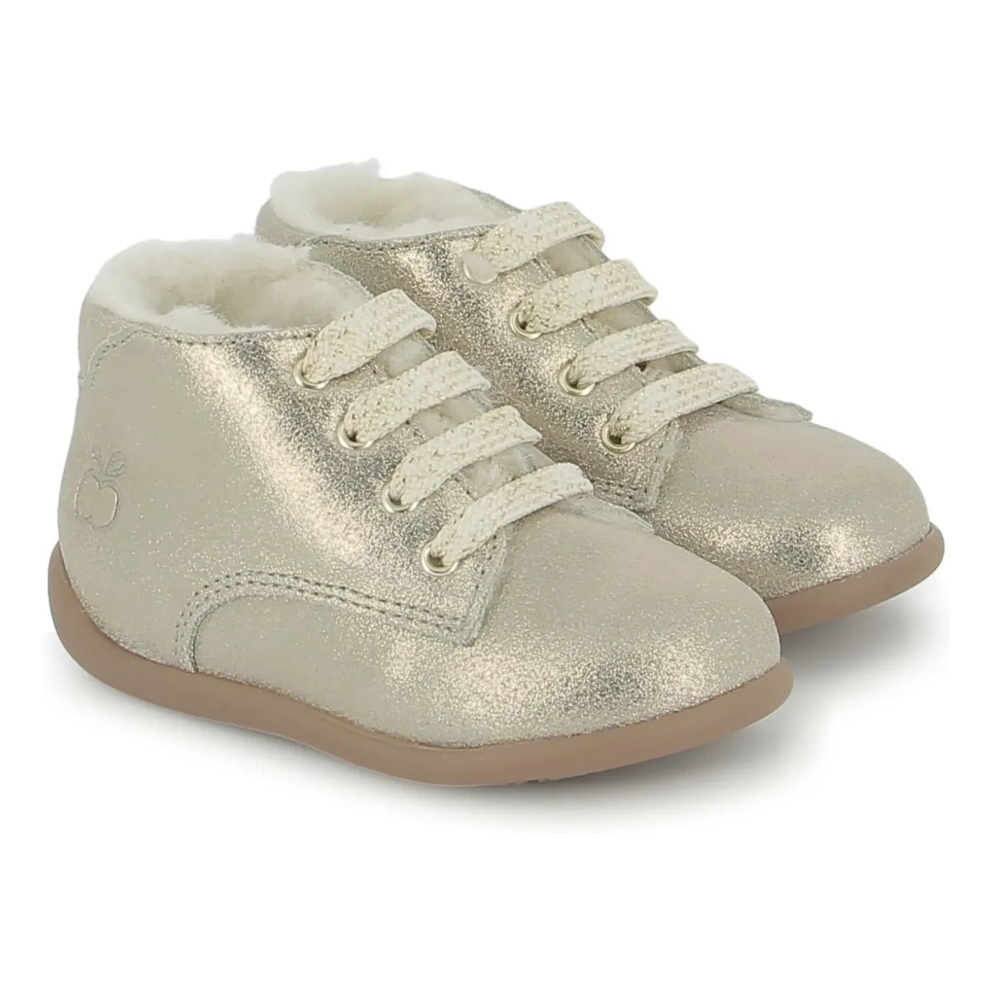 Pom d'Api - Botines Stand Up Derby Pelo | Oro