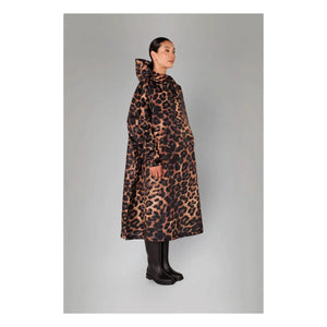 Rainkiss - Capa Impermeable Dark Leopard - Colección de Mujer | Marrón