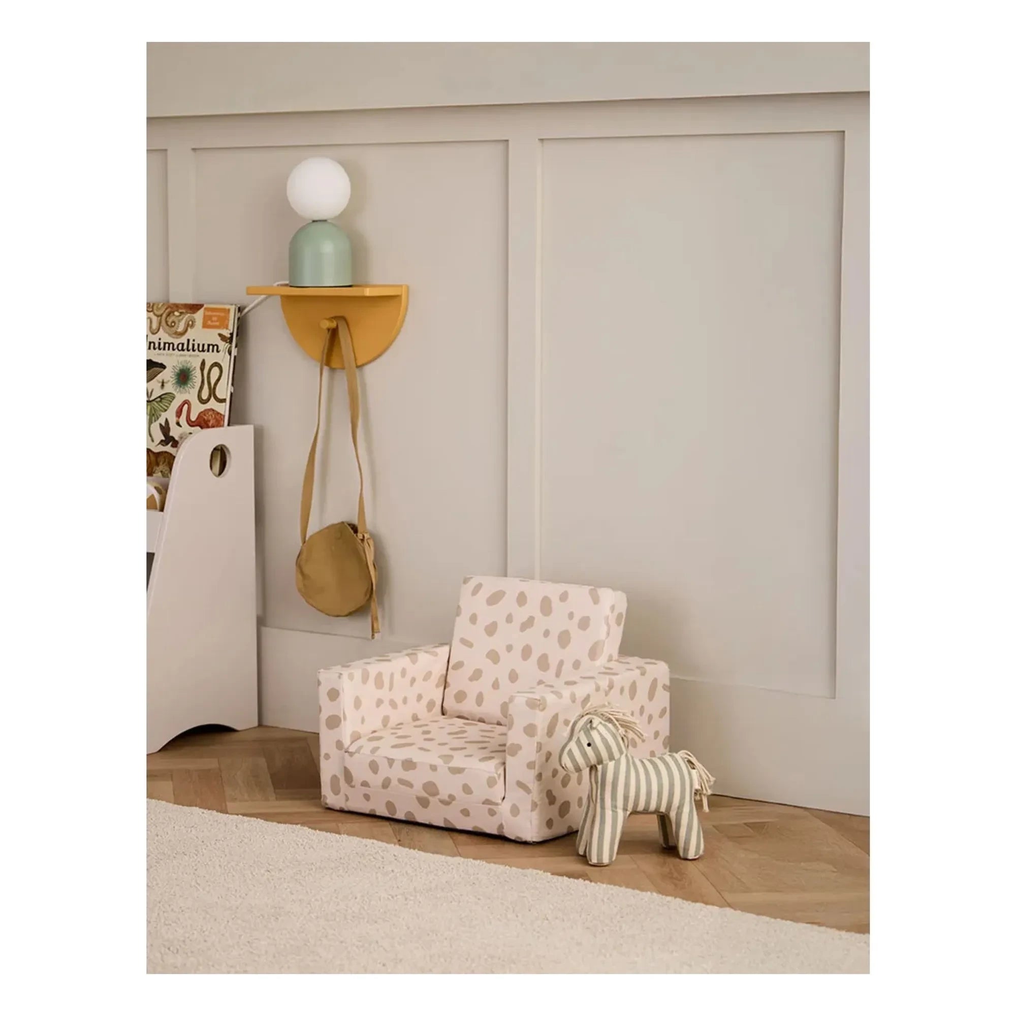 Kid's Concept - Sillón con lunares | Gris