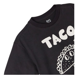Fabula - Camiseta Taco Loco | Negro