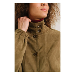 Sacrécoeur - Lise Chaqueta de cuero | Caqui