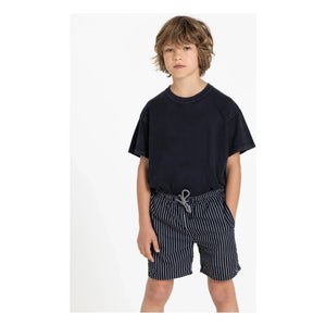 Finger in the nose - Bañador a rayas Freeboy | Negro