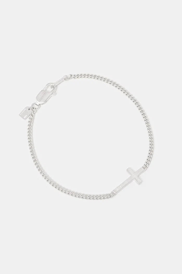 Pulsera plateada AllSaints para mujer