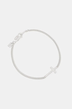 Pulsera plateada AllSaints para mujer
