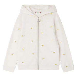 Bonpoint - Sudadera con Capucha de Algodón Orgánico Talent | Crudo