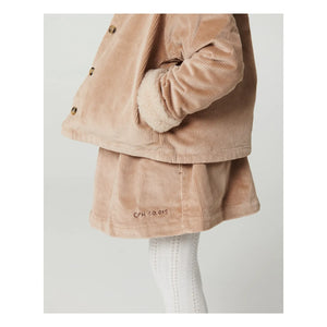 Copenhagen Colors - Falda de pana de algodón orgánico | Beige