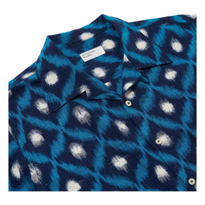 Universal Works - Chemise Deck Diamond | Koyu Mavi