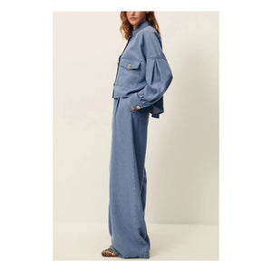 Sessùn - Provenco Pantalones Azul | Azul