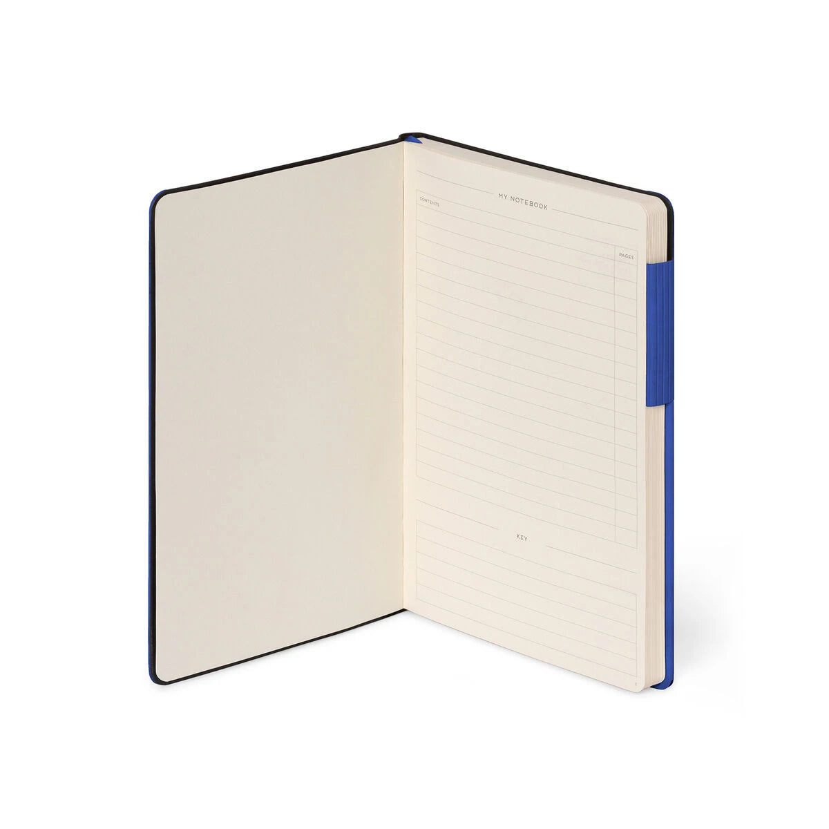 Legami - Funda Suave Monochrome con Cuaderno Rayado - Eclectic Blue - My Defter