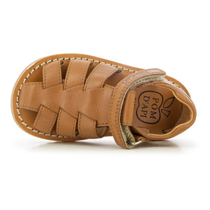 Pom d'Api - Sandalia Waff Papy | Camel