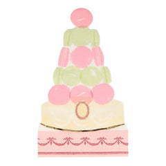 Meri Meri - Servilletas de Papel Pirámide Macaron - Juego de 8