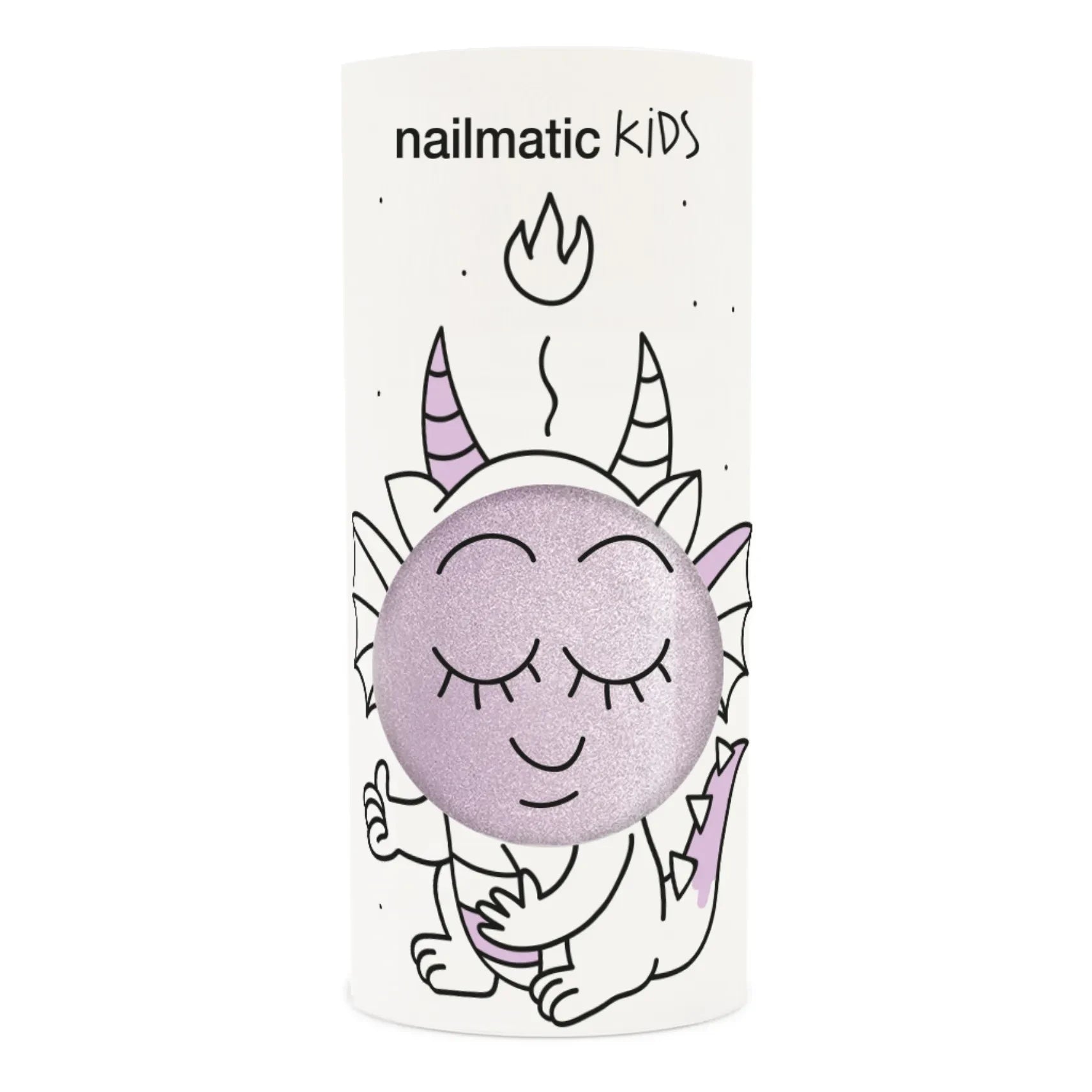 Nailmatic Kids - Elliot Esmalte de Uñas con Brillantina - 8 ml | Rosa