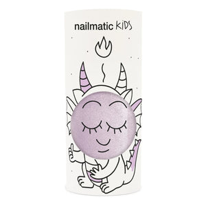 Nailmatic Kids - Elliot Esmalte de Uñas con Brillantina - 8 ml | Rosa