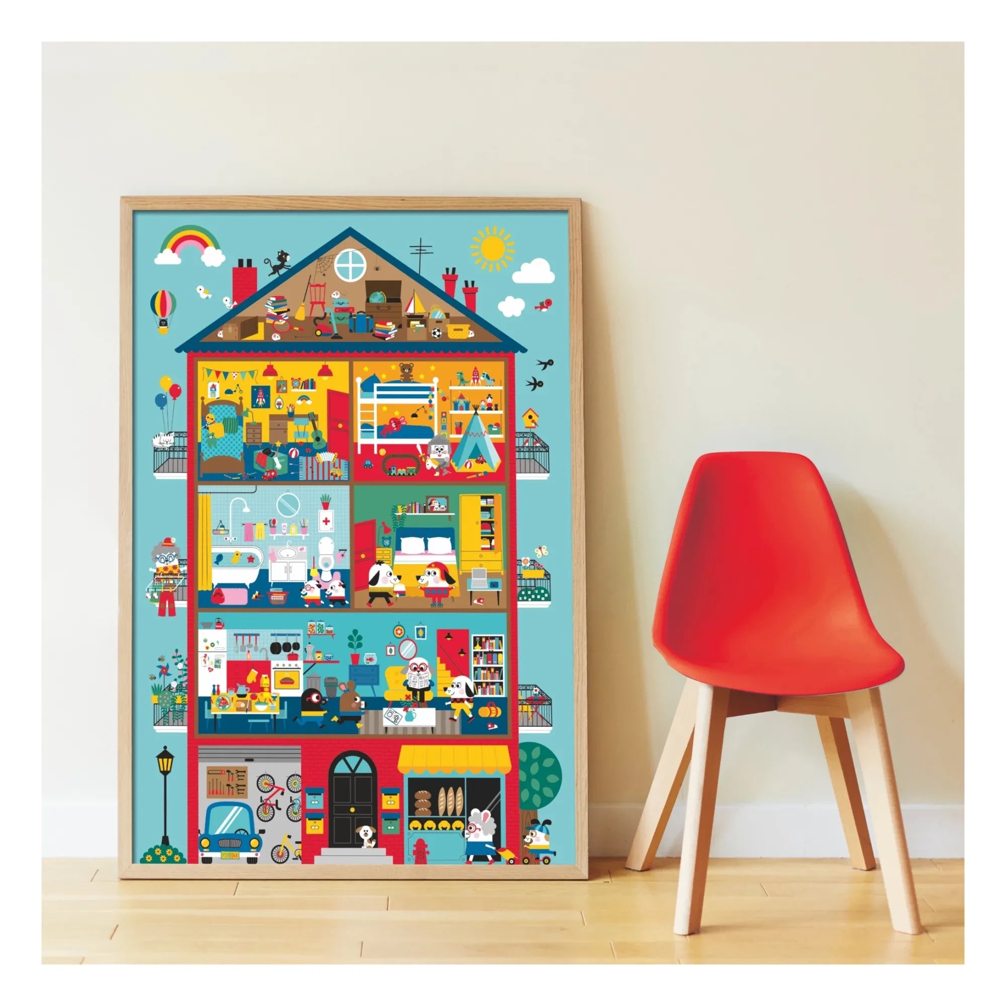 Poppik - Póster de Pegatinas Graou