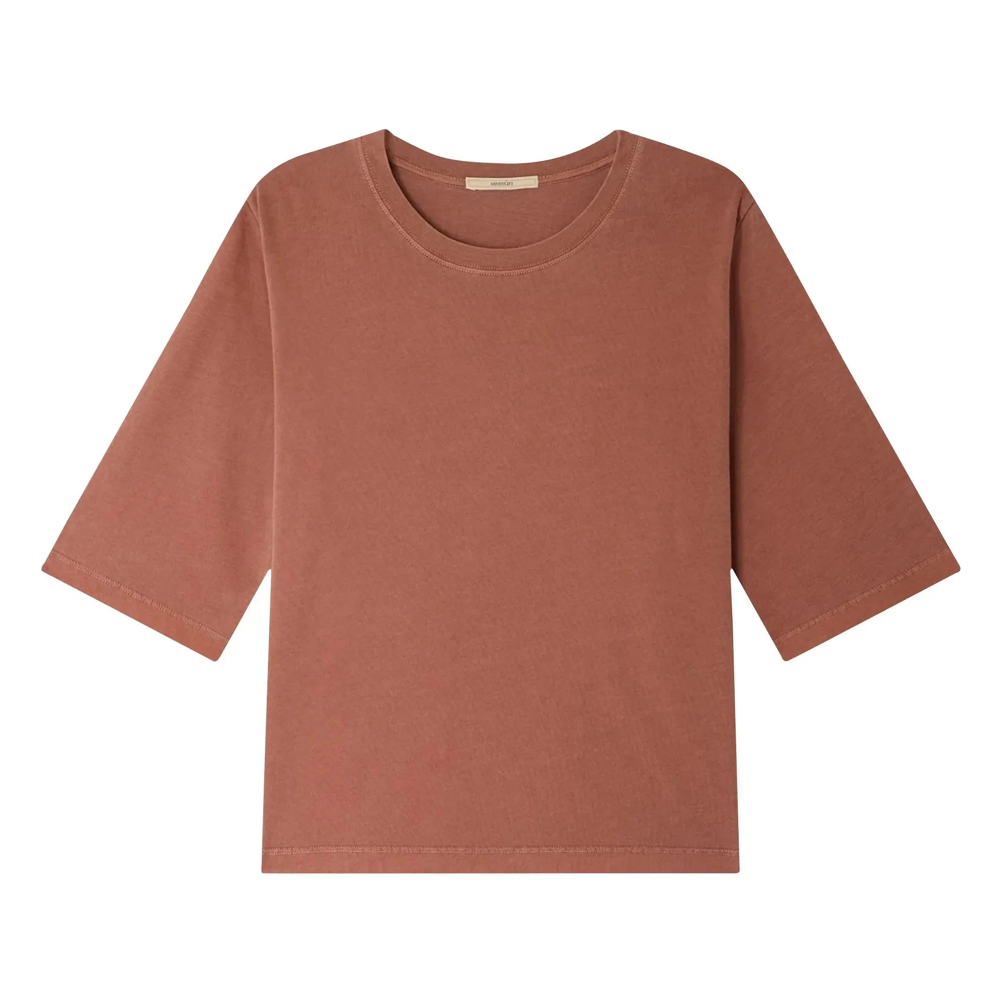 Sessùn - Camiseta Sergio de Algodón | Terracota