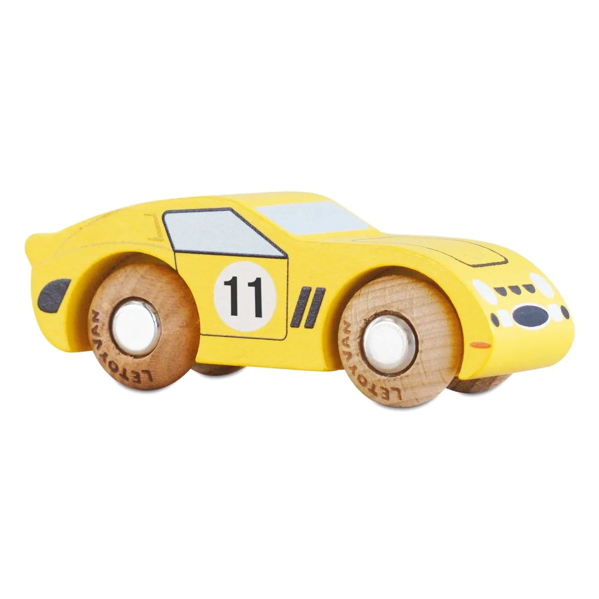 Le Toy Van - Coche de carreras de Luca | Amarillo