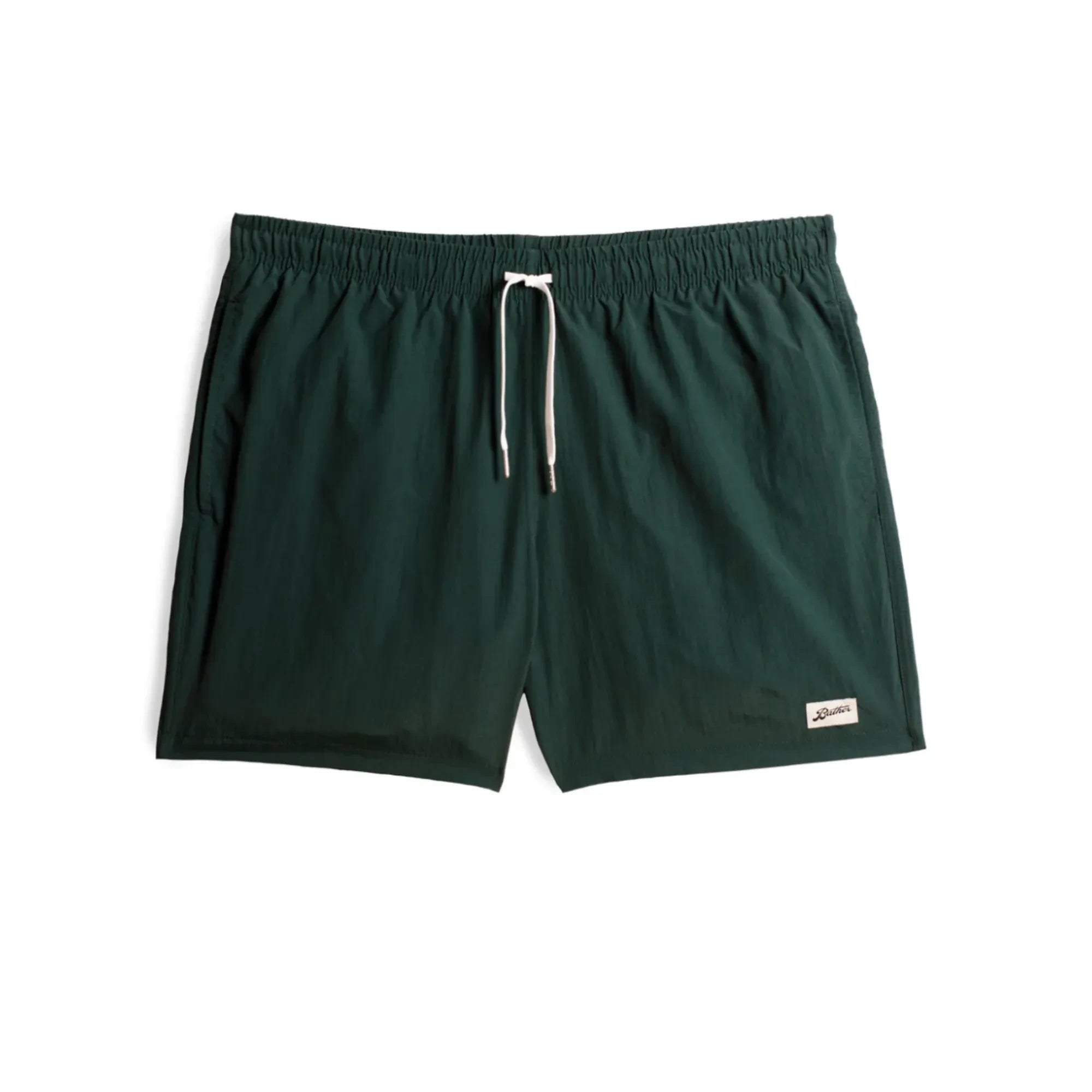 Bather - Bañador liso reciclado | Verde cromo