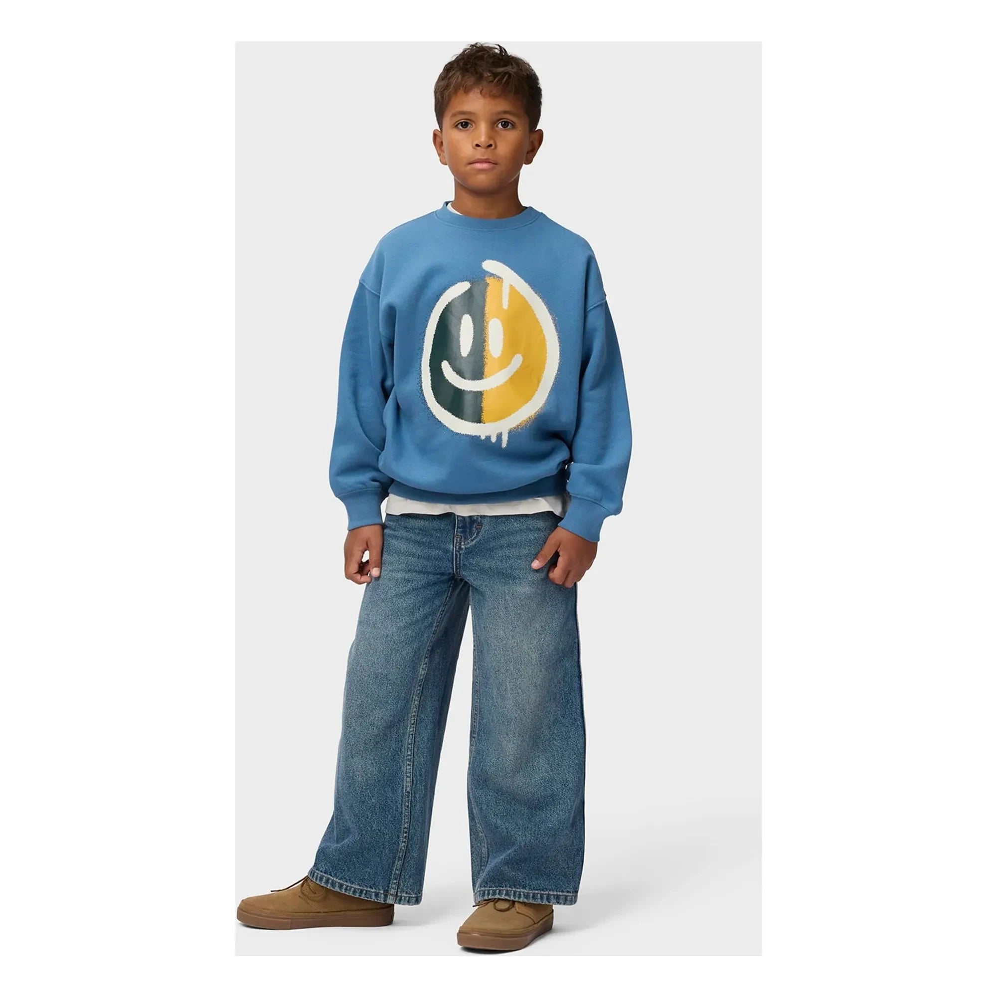 Molo - Jersey con diseño de Smiley | Azul