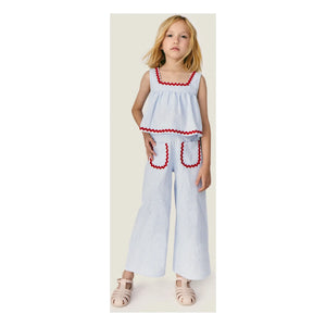 Mipounet - Top Sylvie Vichy | Azul Claro