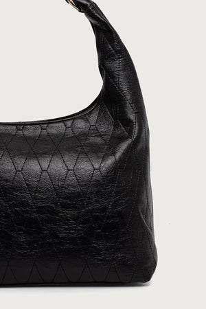 Bolso hobo de piel sintética para mujer CRYSTELLE