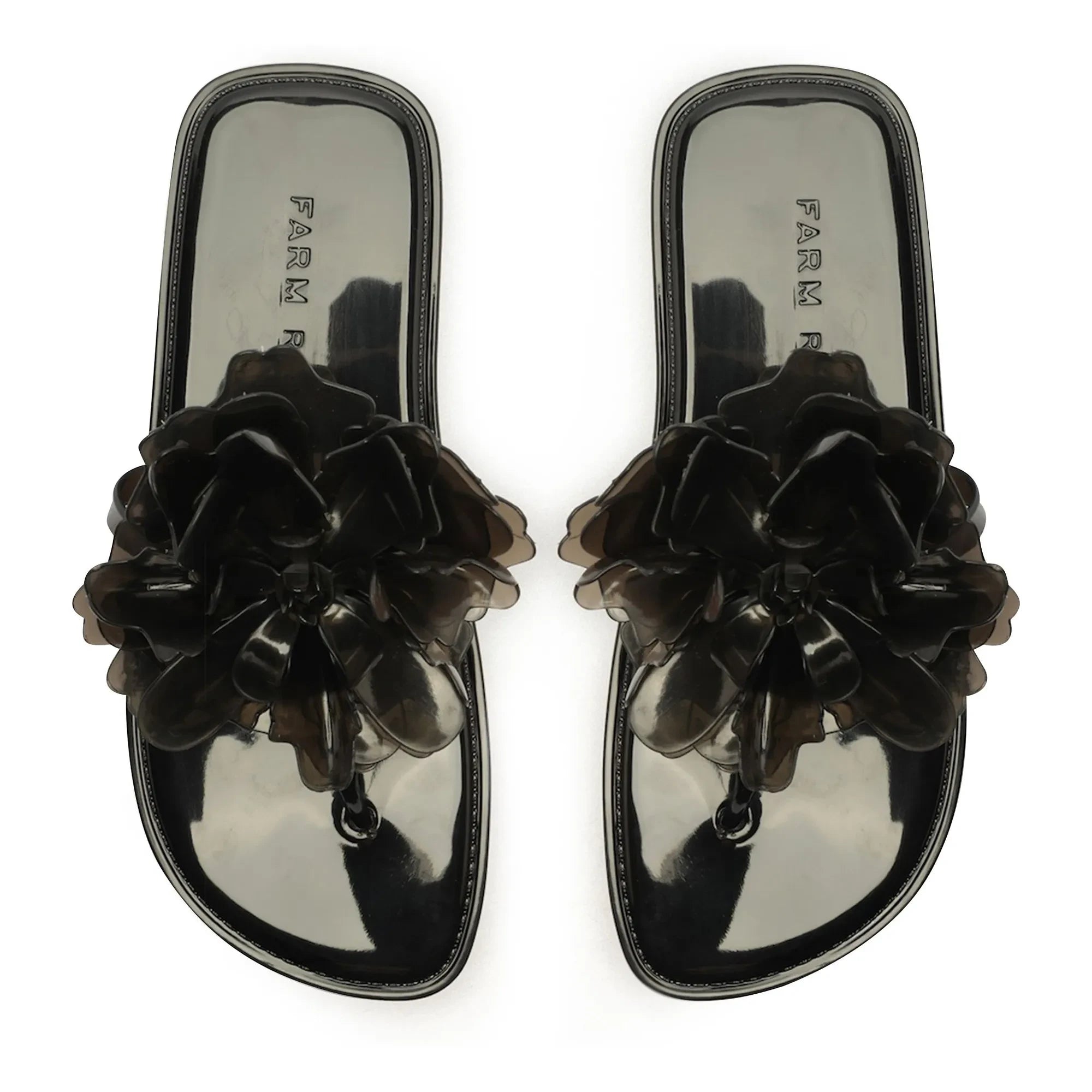 Farm Rio - Sandalias de gelatina | Negro