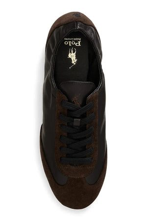 Polo Ralph Lauren Swn Blrina Zapatillas de Cuero para Mujer