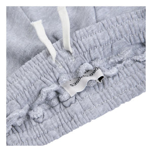 Bobo Choses - Jogger Liso de Algodón Orgánico | Gris jaspeado