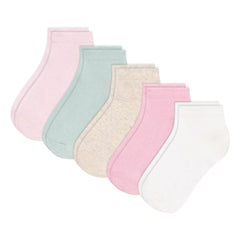 Petit Bateau - Pack de 5 pares de calcetines bajos | Rosa